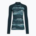 Дамски термобельо Smartwool Classic Thermal Merino Baselayer 1/4 Boxed термобельо с дълъг ръкав twilight blue 3