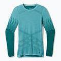 Дамска термоактивна блуза Smartwool Intraknit Thermal Merino Baselayer Pattern Crew cascade 7
