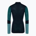Дамска термоактивна блуза Smartwool Intraknit Thermal Merino Baselayer Colorblock 1/4 Zip navy 4