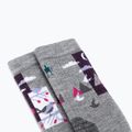 Дамски чорапи за трекинг Smartwool Hike Full Cushion Alpine Perch Crew светло сиви 3
