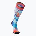Скиорски чорапи Smartwool Ski Zero Cushion Ski Day Print ОTC laguna blue 2