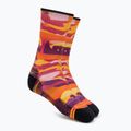 Smartwool дамски чорапи за трекинг Hike Light Cushion Bear Country Print Crew orange rust