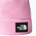 The North Face Док Worker Рециклирана зимна шапка в цвят орхидея 4