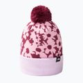Детска зимна шапка The North Face Ski Tuke boysenberry с градиентен флорален принт