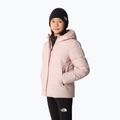 Детско пухено яке The North Face North Down Fleece Parka розов мъх 4