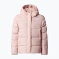 Детско пухено яке The North Face North Down Fleece Parka розов мъх