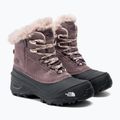 Детски ботуши за сняг The North Face Shellista V Lace Wp fawn grey/asphalt grey 4