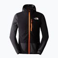 Мъжко яке The North Face Dawn Turn Hybrid Ventrix Midlayer sphalt grey/black/shocking orange 5