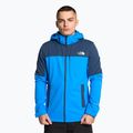 Мъжко софтшел яке The North Face Diablo Softshell с подвижна качулка optic blue/shady blue