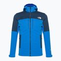 Мъжко софтшел яке The North Face Diablo Softshell с подвижна качулка optic blue/shady blue 5