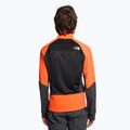 Мъжко софтшел яке The North Face Dawn Turn Softshell Fz черно/шокиращо оранжево/асфалтово сиво 2