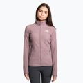Дамски поларен суитшърт The North Face 100 Glacier Fz fawn grey