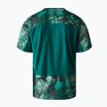 Мъжка тениска за бягане The North Face Sunriser SS lichen teal камуфлажен печат с бродерия 2