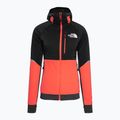 Хибридно яке за жени The North Face Dawn Turn Hybrid Ventrix Hoodie radiant orange/black/asphalt 5