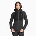 Дамска качулка The North Face Homesafe Full Zip Fleece Hoodie black/asphalt grey stripe/black