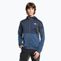 Мъжки суитшърт за трекинг The North Face Ma Full Zip Fleece shady blue/summit navy/asphalt grey