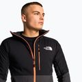 Мъжко хибридно яке The North Face Dawn Turn Hybrid Ventrix Hoodie asphalt grey/black/orange 3