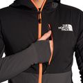 Мъжко хибридно яке The North Face Dawn Turn Hybrid Ventrix Hoodie asphalt grey/black/orange 4