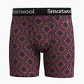 Мъжки боксерки Smartwool Merino Print Brief scarlet red thermal boxers