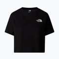 The North Face дамска тениска Simple Dome Cropped Slim Tee tnf black 4
