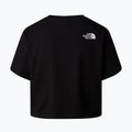 The North Face дамска тениска Simple Dome Cropped Slim Tee tnf black 5