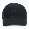 Бейзболна шапка Nike Club Unstructured Futura Wash black 2