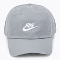 Бейзболна шапка Nike Club Unstructured Futura Wash particle grey/white 2