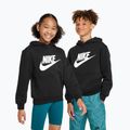 Детски Nike Club Fleece Hoodie черен/бял