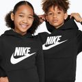 Детски Nike Club Fleece Hoodie черен/бял 4