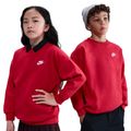 Детски суитшърт Nike Sportswear Club Fleece university red/white 10