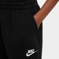 Детски панталони Nike Sportswear Club Fleece black/black/white 3