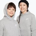 Детски суитшърт Nike Sportswear Club Fleece dark grey heather/white 4