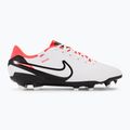 Nike Tiempo Legend 10 Academy MG футболни обувки бяло/черно/ярко малиново 2