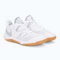 Обувки за волейбол Nike Zoom Hyperspeed Court SE бели/металик сребърни с гумена подметка 4