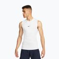 Мъжка тениска Nike Pro Dri-Fit Tight Sleeveless Fitness white/black