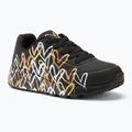 Детски обувки SKECHERS JGoldcrown Uno Lite Metallic Love black/gold