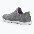 Дамски обувки SKECHERS Summits Dazzling Haze gray/mint 3