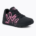 Дамски обувки SKECHERS Uno Dripping In Love black/pink