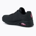Дамски обувки SKECHERS Uno Dripping In Love black/pink 3