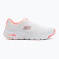 Дамски обувки SKECHERS Arch Fit Infinity Cool white/pink 2