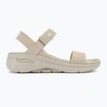Дамски сандали SKECHERS Go Walk Arch Fit Polished beige 2