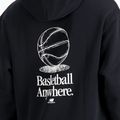 Мъжки New Balance Hoops Fleece Hoodie black 3