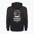 Мъжки New Balance Hoops Fleece Hoodie black 5