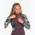 Дамски неопренов костюм за плуване ROXY 4/3 mm Swell Natural Front Zip black multi 4