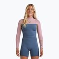 Дамски неопренов костюм за плуване ROXY 2/2 mm Prologue+ LS Springsuit Flock ash