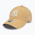 Дамска бейзболна шапка New Era Jersey 9Forty New York Yankees light beige 2