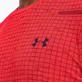 Мъжка тренировъчна тениска Under Armour Seamless Grid beta/dark maroon 3