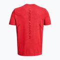 Мъжка тренировъчна тениска Under Armour Seamless Grid beta/dark maroon 5