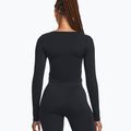 Under Armour Train Seamless черен/бял дамски тренировъчен анцуг с дълъг ръкав 2