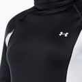 Дамски суитшърт Under Armour Train CW Funnel Neck черен/лимонено жълт/бял 6
